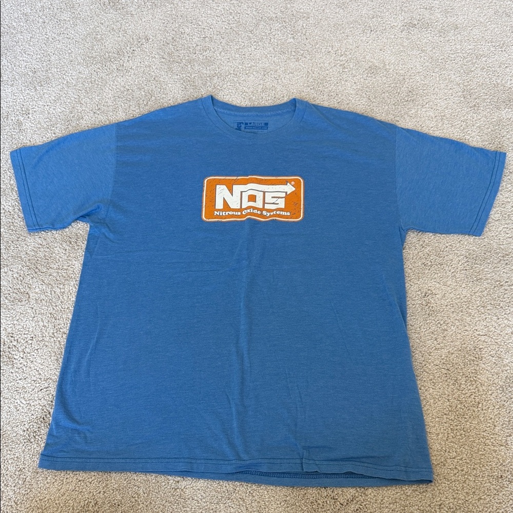 Holley Branded Blue Crewneck Tee